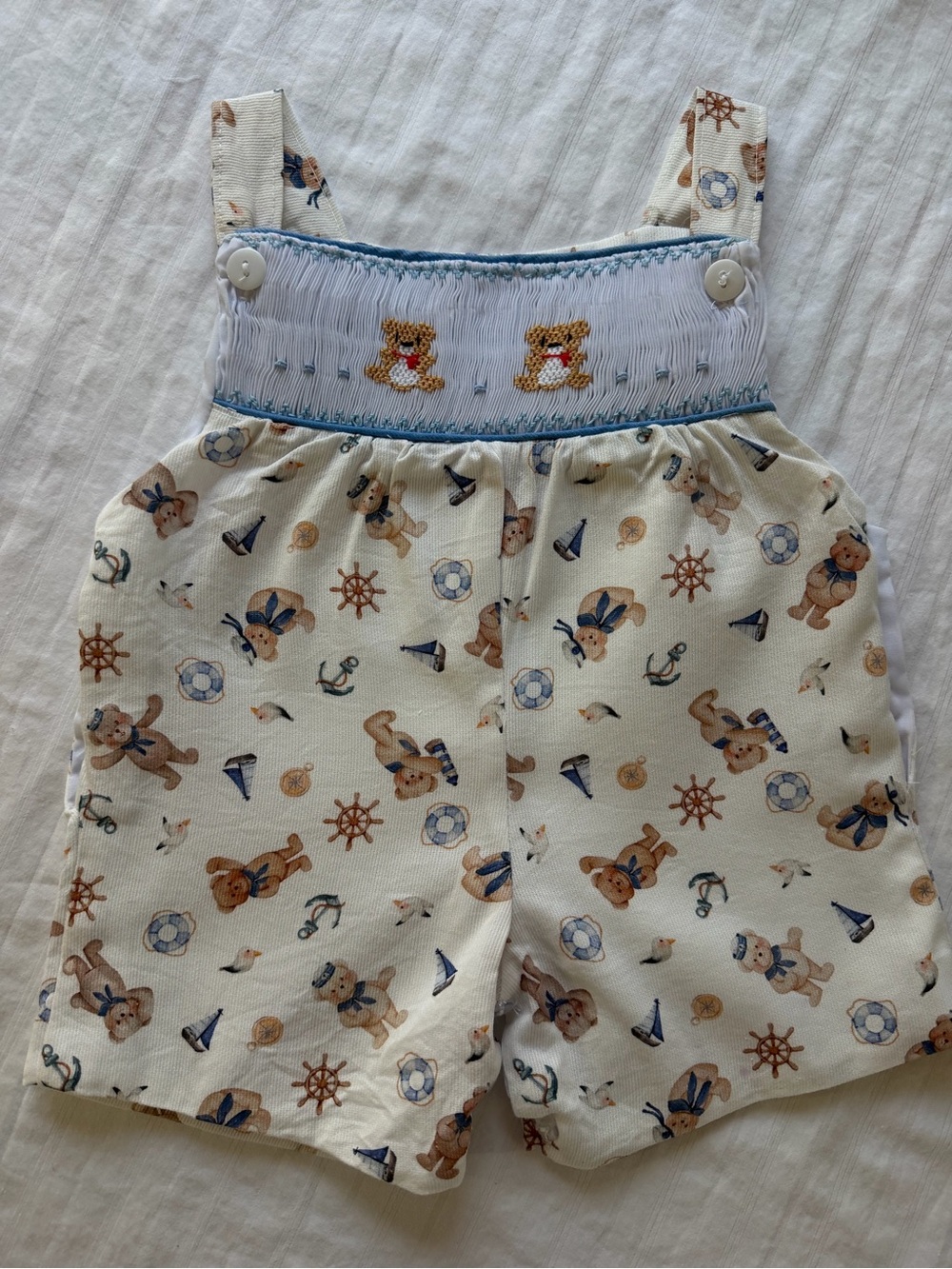 Vintage Smoked baby romper